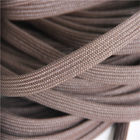 Brown flocht Polyester-Seil mit PET Rattan hitzebeständiges freundliches Eco fournisseur