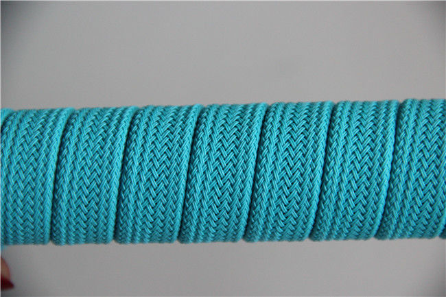 Flaches blaues umsponnenes gewebtes Material der Gewohnheits-15mm für das Speisen/Patio-Schwingen-Stuhl fournisseur
