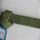 Grünes Polyester-Möbel-Seil im Freien, umsponnenes verdrehtes gewebtes Material mit Kern nach innen fournisseur